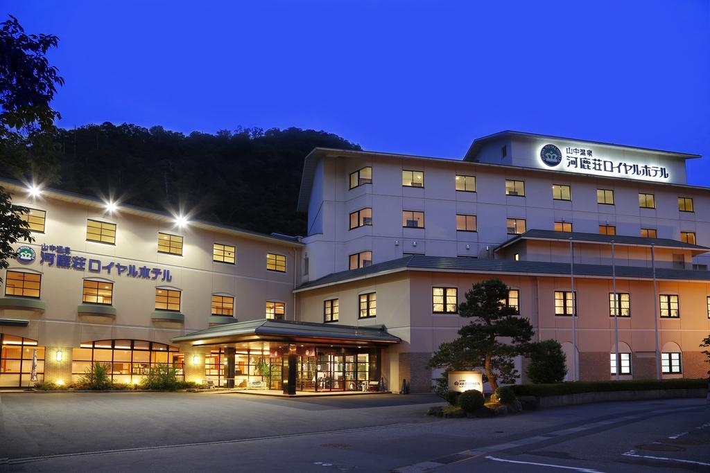 Royal Hotel Yamanaka Onsen Kajikaso 加賀市 エクステリア 写真